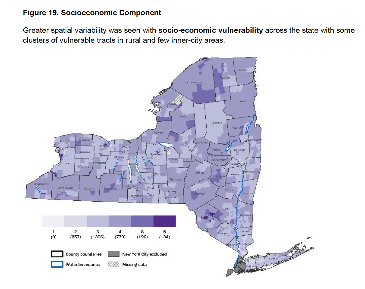 NYSERDA Population Vulnerability to Climate Change in New York State